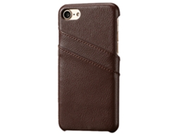 Capa Traseira de Telefone de Couro Bovino para Iphone 7 EOOCOO