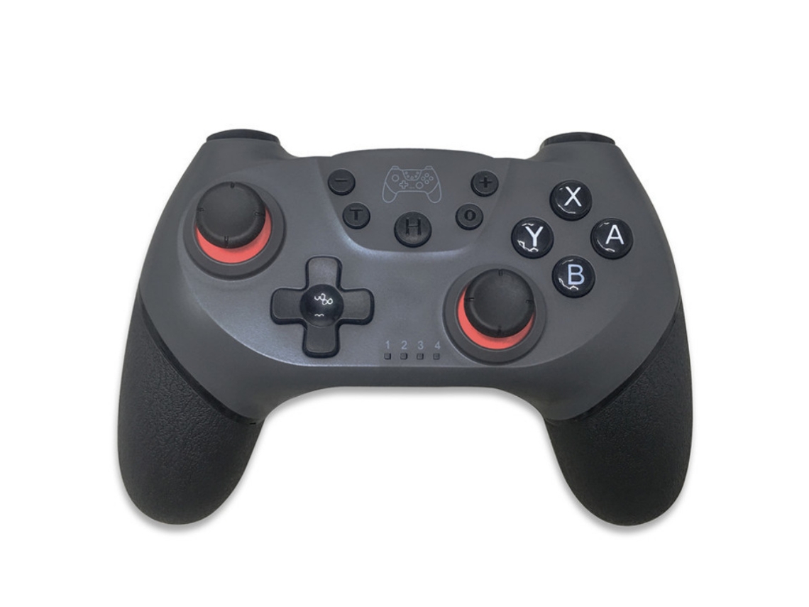 Comando para Nintendo Switch Pro Gamepad Sem Fios Bluetooth cinzento prateado
