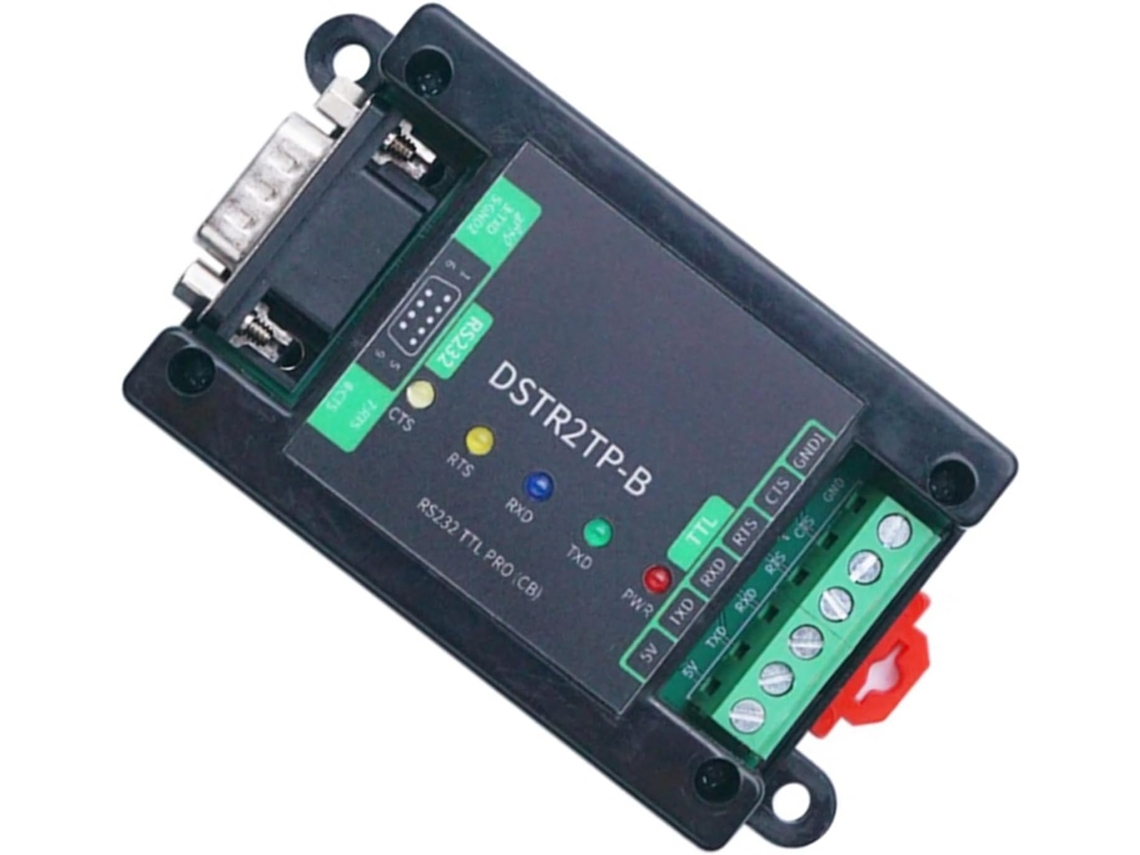 Módulo De Conversão Rs232 Com Chip Sp3232, Conector Macho Db9 De 5 Mm Com Rosca Para Módulo.