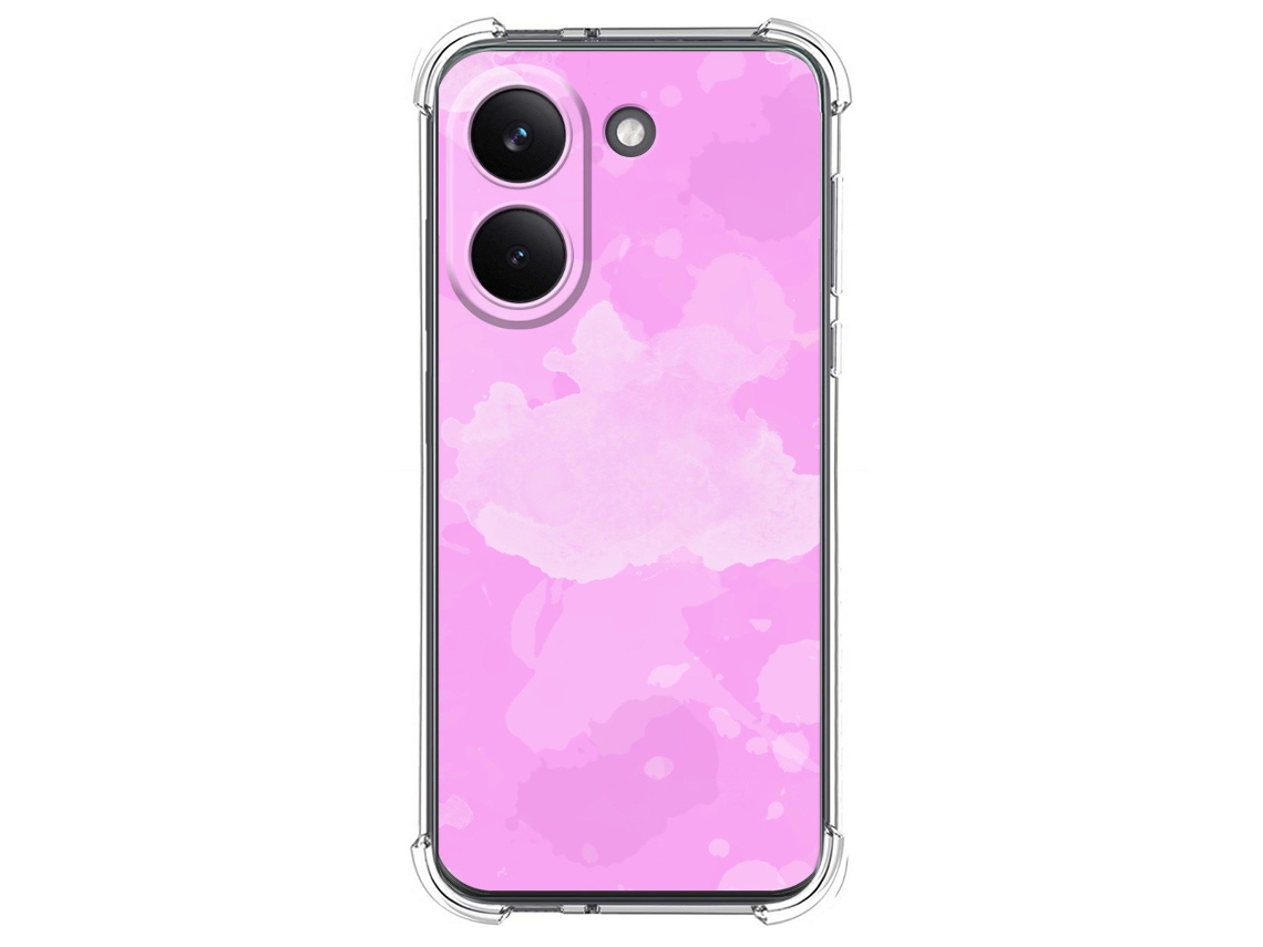 Capa Tumundosmartphone De Silicone À Prova De Choque Para Xiaomi Poco X8 Pro 5g Com Estampa Em Aquarela 4 Desenhos