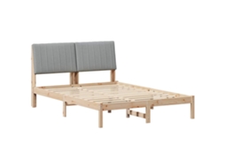 Estrutura da Cama com Cabeceira Castanho 135 X 190 Cm MAISON EXCLUSIVE