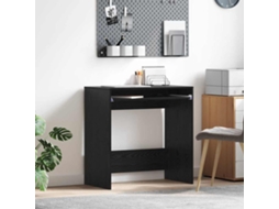 Vidaxl Mesa Carvalho Preto Derivados De Madeira 77,5 X 43 X 79 Cm