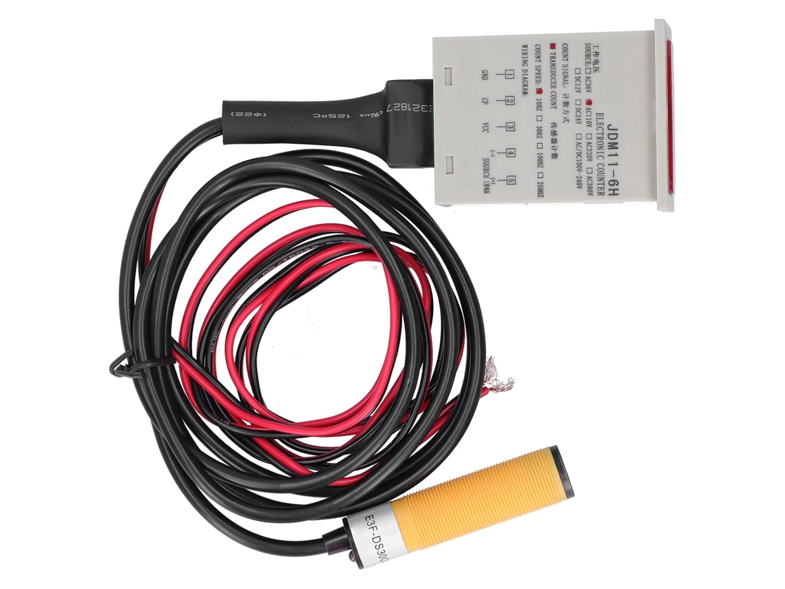Contador Digital Bem-6h-30c4-l-ct, Faixa De Contagem 1 A 999999, 30 Cm