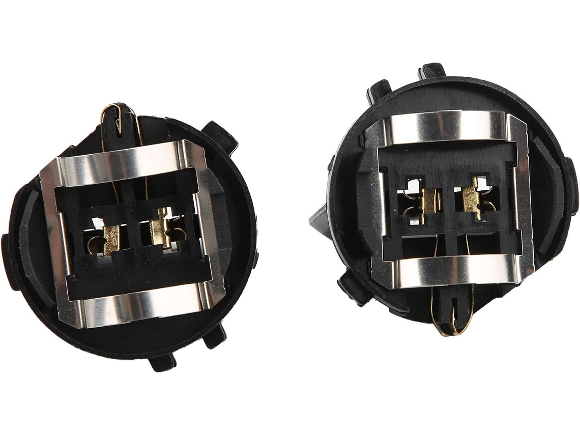 Conjunto De Dois Soquetes Para Lâmpadas Traseiras H7, Adaptador De Montagem Para Luzes Traseiras Carro, Acessório De