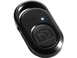 Controle Remoto Bluetooth Preto Com Botão De Disparo Da Câmera Slowmoose