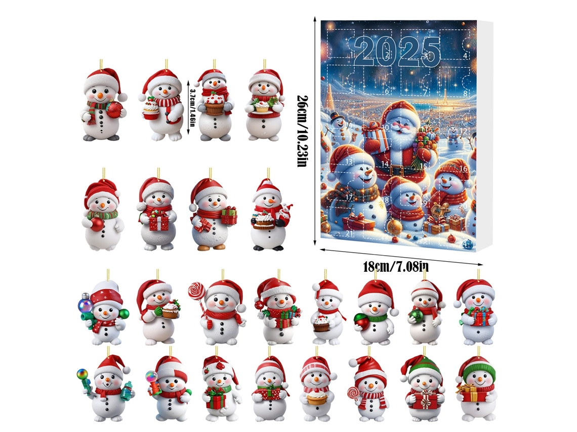 Elysve Calendário Do Advento, Modelo Compacto