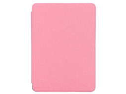 Capa Protetora, Proteção De Textura De Tecido, Adequada Para O 2019 Kindle 658 Versão Jovem Rosa