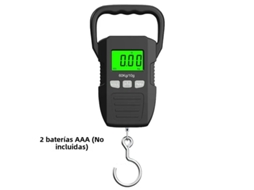 Balança Digital Portátil Lcd (alimentada Por Bateria), Capacidade De 60 Kg/10 G, Com Gancho.