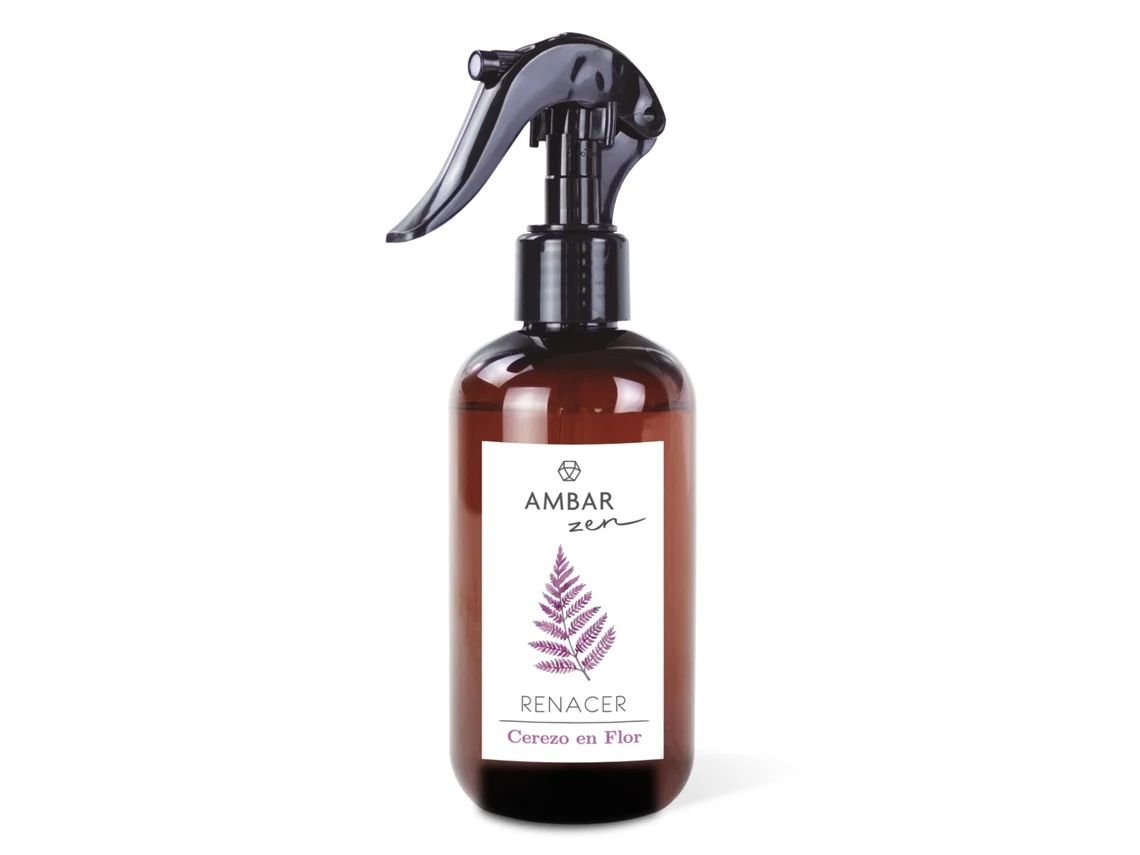 Spray Ambientador Flor de Cerejeira Ambar Zen 225Ml AMBAR PERFUMS