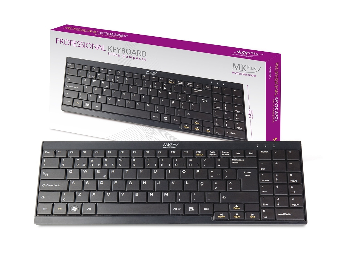 Teclado MK PLUS TG5100 (Membrana - Layout Português - Teclado Numérico)