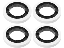 Nolitoy 4-rolos De Fita Adesiva Branca Para Notas, Faixas Circulares Para Bancos E Instituições Financeiras, Fabricada