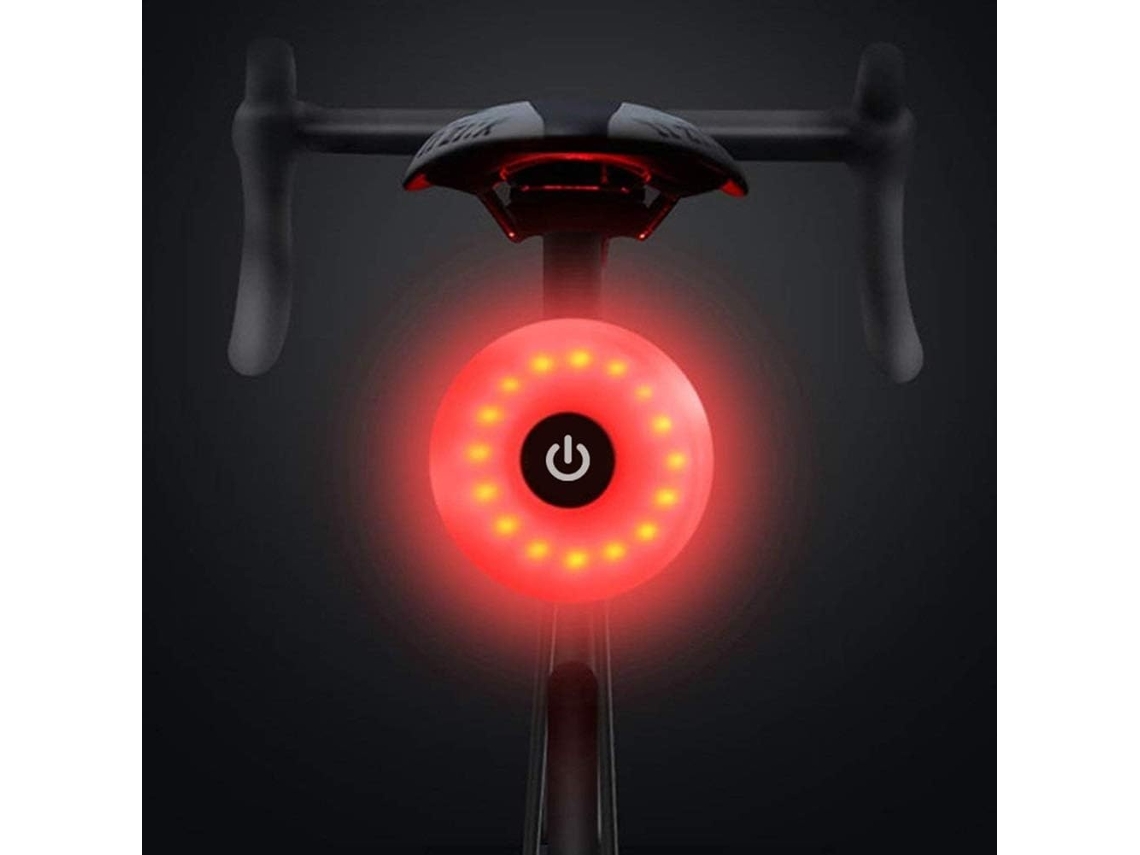 Lurelia Luz De Raio, Traseira, Recarregável Via Usb, Led À Prova D'água, Luz De Advertência 5