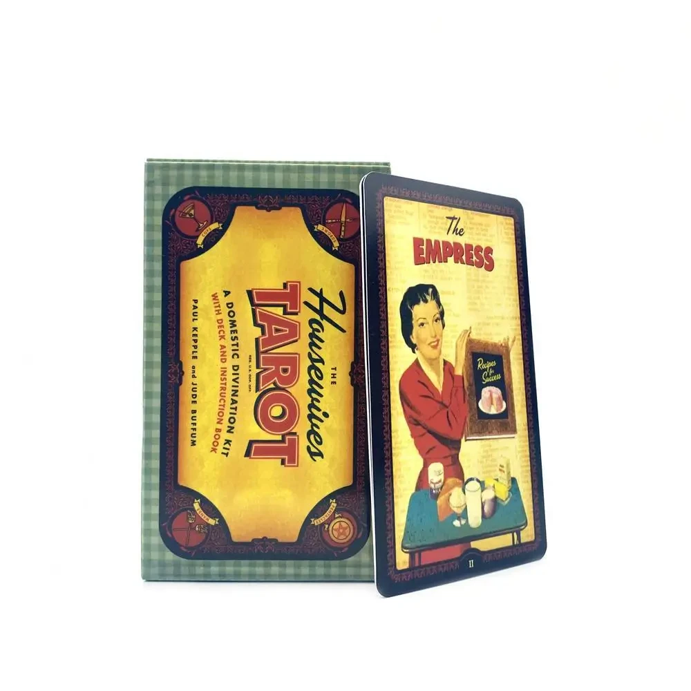 Tarot Para Donas De Casa, Adivinhação Misteriosa, Tarot Para Mulheres E Meninas, Cartas De Baralho Inglesas.