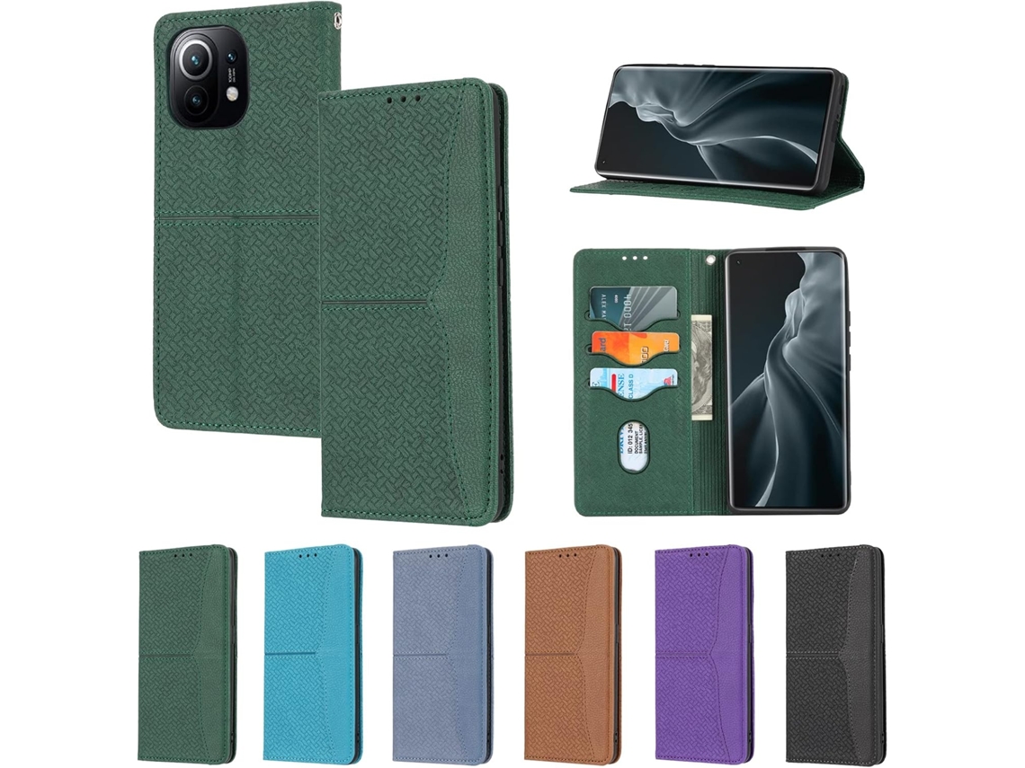 Capa para Xiaomi Xiaomi 11 HONGWE. Pele Verde