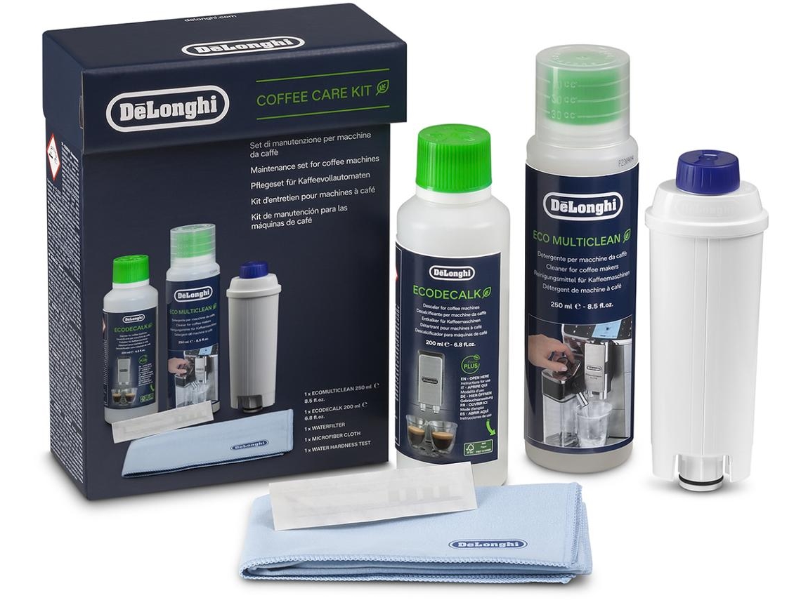 Kit de Limpeza de Máquinas de Café DELONGHI DLSC306 Coffee Care Kit