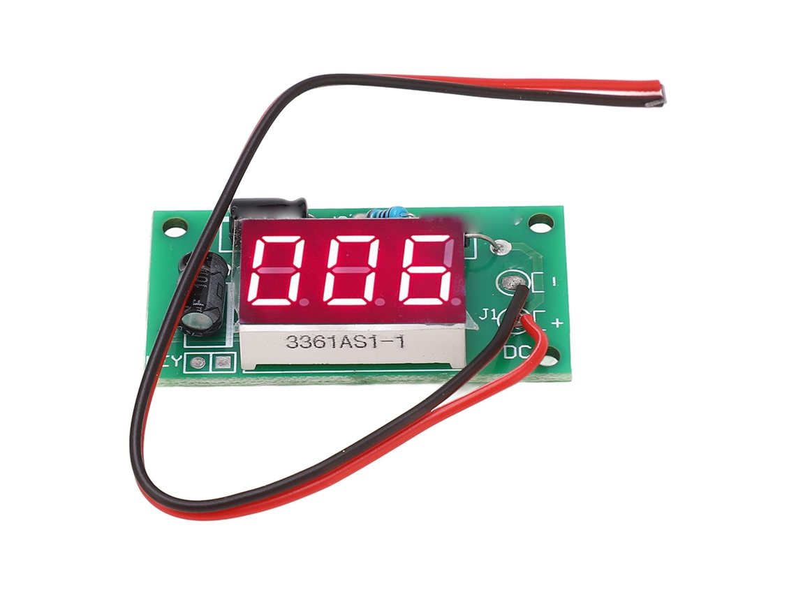 Módulo Contador com memória e display digital vermelho 3 bits 4‑7V S/MARCA