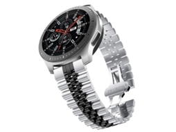 Bracelete para Samsung Galaxy Watch Ultra silicone brilhante magnético loop preta XIAOMOYU (47mm)