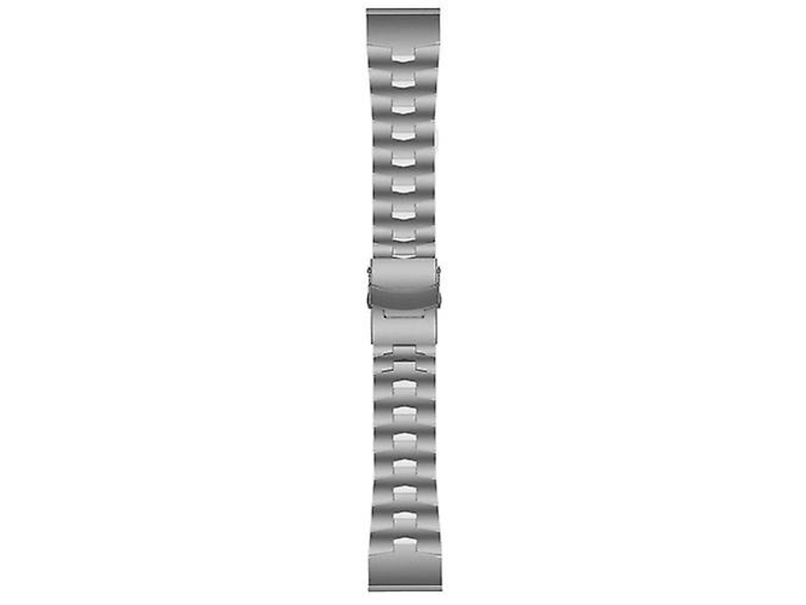 Bracelete para Garmin Fenix 3 26Mm Liga de Titânio Faixa de Relógio de Liberação Rápida Titânio Cinza VENISYMLIS