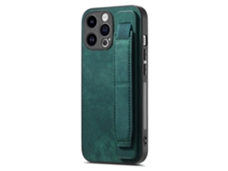 Suporte Casa Para Iphone 15 Pro Max Pele Sintética Bege