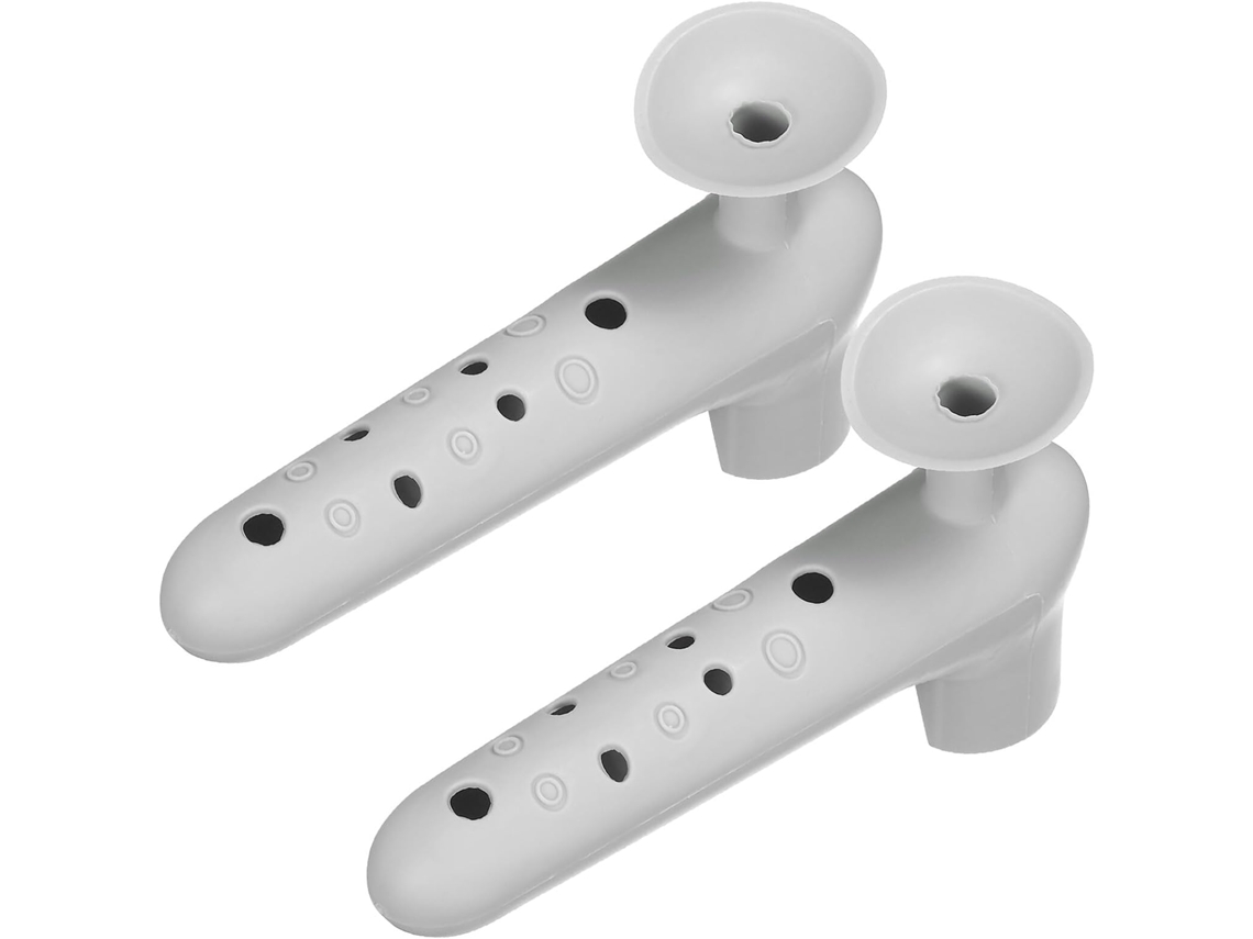 Protetor De Maçaneta Porta Sosoport Em Silicone, 2 Peças, Formato L, Com Ventosa Para Proteção Da Cabeça