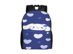 Mochila Cinnamoroll S47 Para Escola E Trabalho, Leve E À Prova Dágua, Mochila Estilosa Para Estudantes E Adultos A47 Olysi Shop