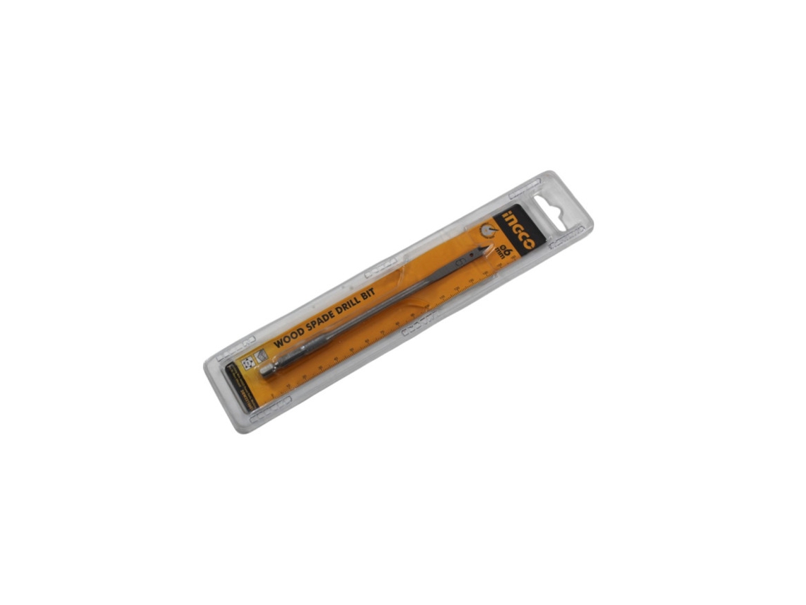 Broca Pua Ingco P/ Madeira 1/4" - Ø6mm