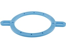 Anel Adaptador De Metal Azul Para Alto-falantes De Carro De 3,5 A 4 Polegadas.