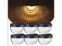 Kit de 4 Luzes Solares em formato de Cubo de Gelo AQUAFORGE