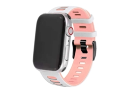 Bracelete Pioneer para Apple Watch Series 3 42Mm Branco e Rosa
