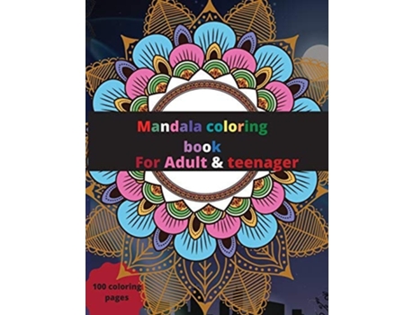 Livro Mandala Coloring Book For Adult Amp Kids Amazing Mandala Coloring Book De Creative Tigger (inglês)