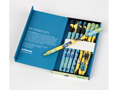 Livro Butterflies 8Pen Set de Becca Stadtlander (Inglês)