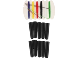 Kit de 10 Acessórios para Guarda chuva: Contas de Plástico para Guarda chuva. Fácil de Montar. Formato Pequeno e CHABERLU