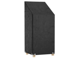 Vidaxl Capa P/ Cadeira De Jardim 8 Ilhós 65x65x110/150 Cm Polietileno