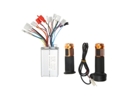 Controlador sem escobillas 350w 36v 48v com manípulo de acelerador para bicicleta e motocicleta elétrica