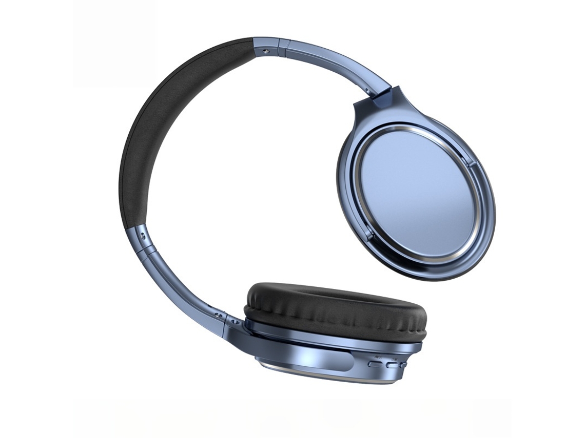 Auscultadores Supra-auriculares Vintage Vj901, Bluetooth 6.0 Som Estéreo, Autonomia Prolongada (azul)