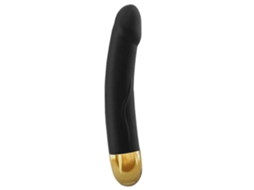 Vibrador De Silicone Realista Preto E Dourado, Modelo M 2.0 Intensifique O Prazer! Marc Dorcel