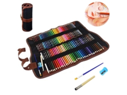 Lápis de Aquarela Profissionais, 72 de Coloridos para Crianças e AQUAFORGE