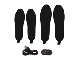 Palmilhas Aquecidas Diy Cuttable Inteligente Controle Remoto Palmilhas Aquecidas Elétricas Jardim Aquecido Tamanho 35 a 40 YOSOO
