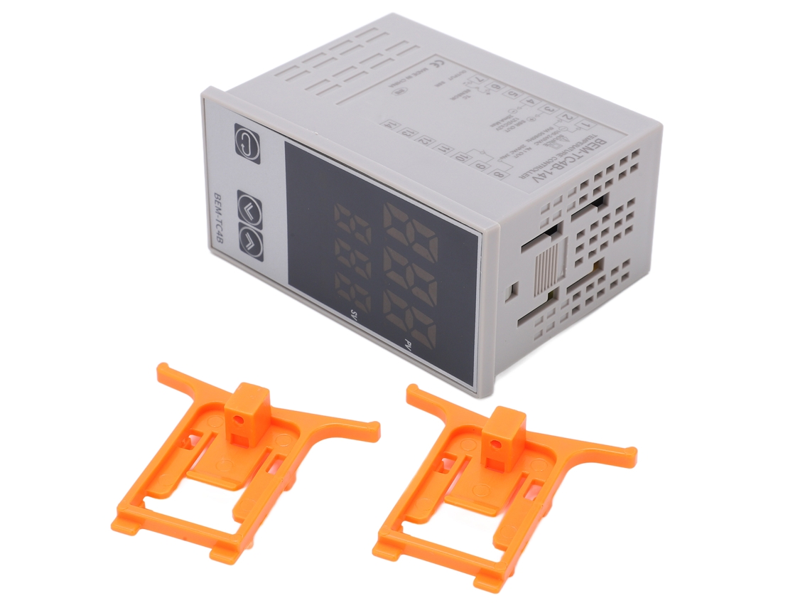 Controlador De Temperatura Digital Pid Termostato Com Alarme Para Aparatos Elétricos 100-240vac Bemtc4b14v