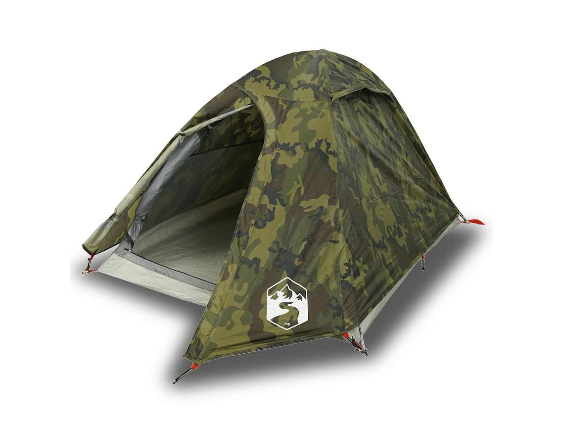Camping Tent, Camping Tents Vidaxl Verde Poliéster (2 Pessoas)