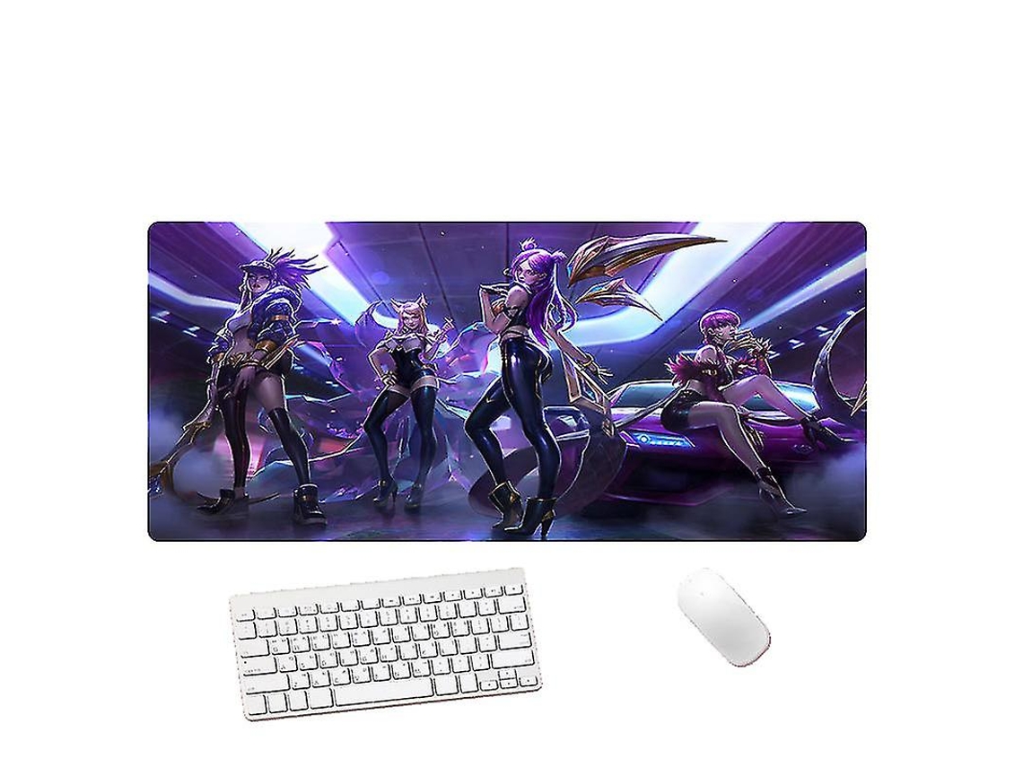 Mousepad Com Tema De League Of Legends Lol Present Kda 1 Brilvibera