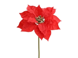 Flor Artificial de Natal Vermelha, 32cm LAXISCREED