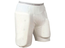 Shorts com Acolchoamento Protetor Branco Mkookaburra