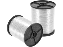 Ganchos de suspensão transparentes para portas, paredes e drywall, com tiras duplas e macramê de banho em nylon.