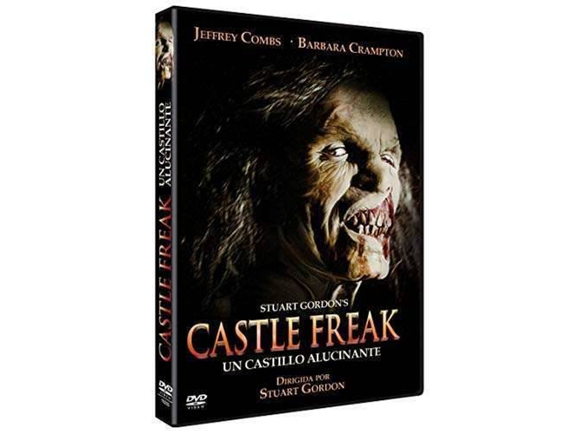 DVD Castle Freak , Un Castillo Alucinante 1995 (Edição em Espanhol)