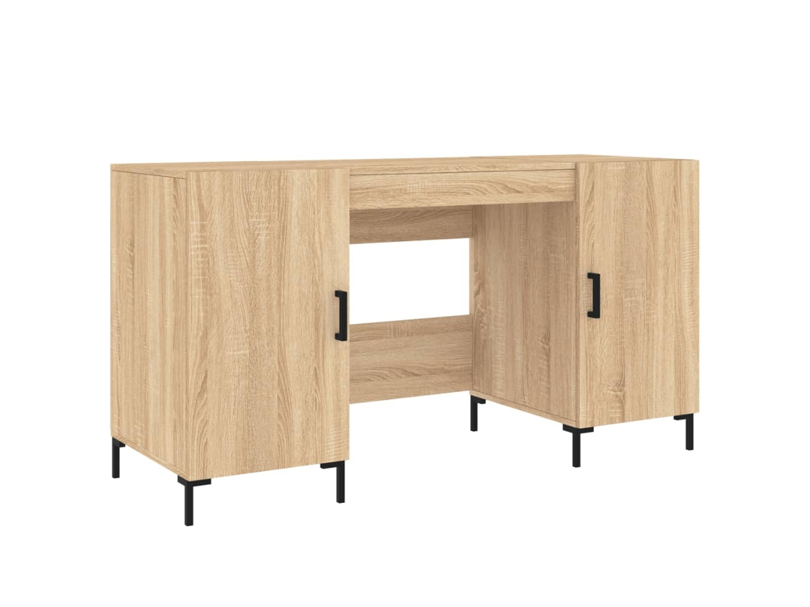 Desk, Desks Vidaxl Marrom Madeira Processada (n/a)