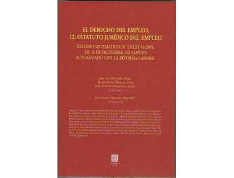 Livro El Derecho Del Empleo de José Luis Monereo Pérez (Espanhol)