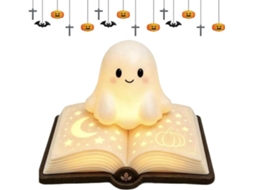 Luminária Noturna De Halloween Escultura Decorativa Desenho Animado