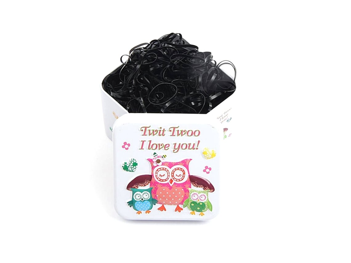 Corda De Cabelo Elástica Alta Elasticidade Em Caixa De Ferro