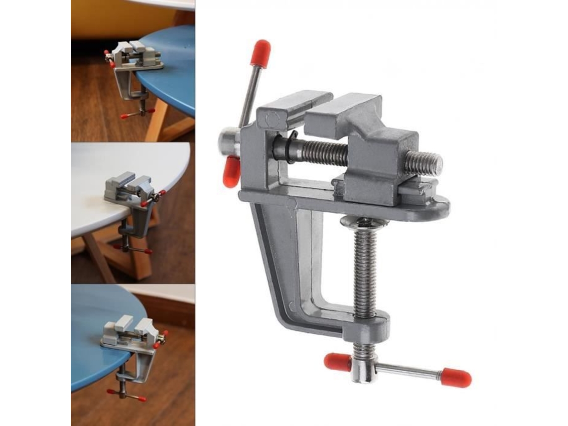 Alicate de 3 5 Polegadas para Joalheiros Alumínio Miniatura Torno de Mesa Pequeno Mini Torno de Bancada Multifuncional
